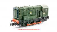 371-013SF Graham Farish Class 08 Diesel Shunter number 13287 in BR Green livery with early emblem
